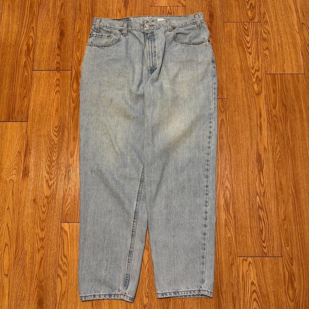 Levi's 560 Men's Jeans Loose Tapered Fit Light Wash Denim USA Made Measure 36x30